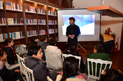 Osmangazi’de minikler İstiklal Marşı’nın hikayesini öğrendi