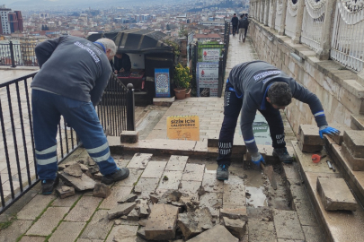 Bursa’nın simgelerinden Tophane Meydanı yenilendi