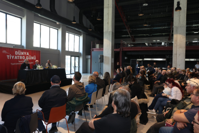 Nilüfer’de Dünya Tiyatro Günü’nde anlamlı buluşma