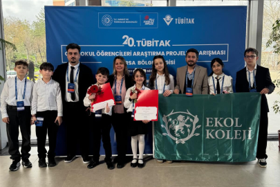 Ekol Koleji’nden TÜBİTAK’ta gururlandıran sonuç
