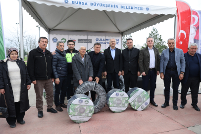 Bursa’da 4 bin çiftçiye hibeli damla sulama ve gübre desteği