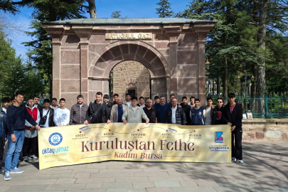 Yıldırım Belediyesi'nden gençlere tarihi yolculuk