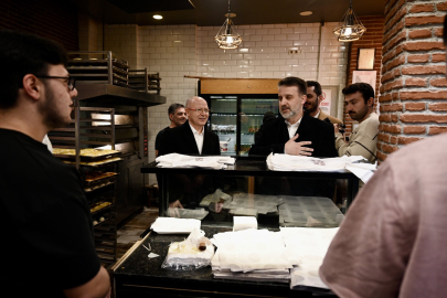 Bursa Büyükşehir'in yeni Başkan Vekili Biba'dan esnaf ziyareti