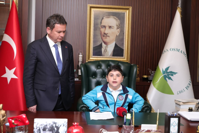 23 Nisan’da Osmangazi’de koltuk çocuklara emanet