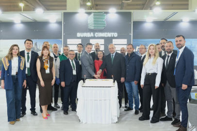 Bursa Çimento ve Bursa Beton’dan fuarda çifte kutlama