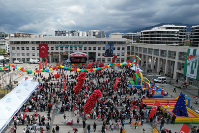 Nilüfer’de 23 Nisan Şenliği: Meydan çocukların oldu