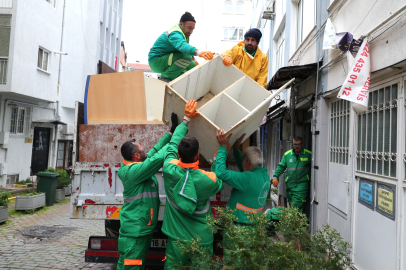 Osmangazi’de çöp ev temizliğiyle mahalle nefes aldı
