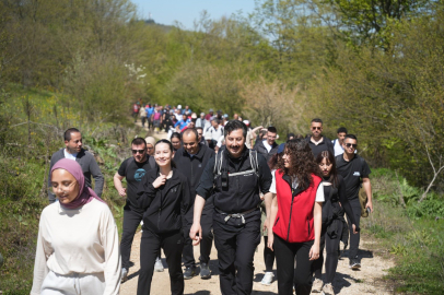 Yenişehir'de doğanın kalbinde 15.8 kilometrelik yürüyüş