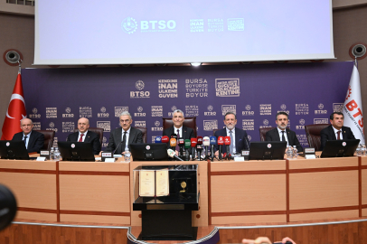 Bakan Bolat BTSO’da Bursa iş dünyasıyla buluştu: İhracatçıya vergi indirimi, esnafa yeni kredi paketi