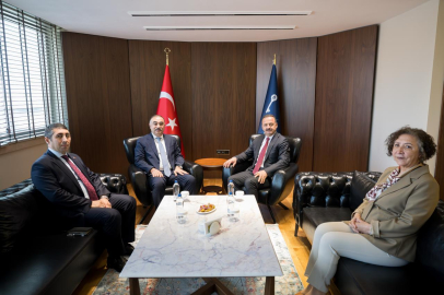 Anahtar Parti Lideri Ağıralioğlu Azerbaycan Büyükelçisi Memmedov’u ağırladı