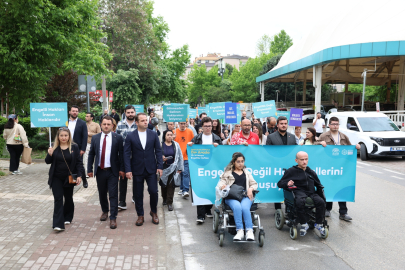 Nilüfer’de erişilebilir yaşam için farkındalık yürüyüşü