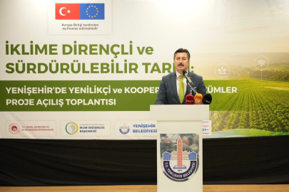 Yenişehir’de üretime dijital destek: Çiftçinin tarlası artık cep telefonunda