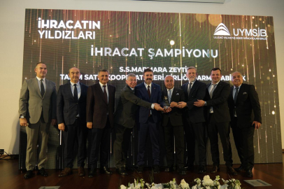 Uludağ İhracatçı Birlikleri’nden Marmarabirlik’e “ihracat şampiyonu” ödülü