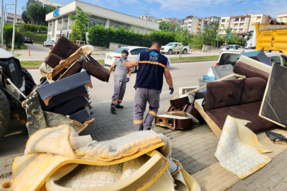 Nilüfer’de bayram boyunca kesintisiz temizlik mesaisi
