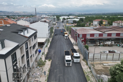 Büyükşehir Belediyesi İnegöl'ün üstyapısını yeniliyor