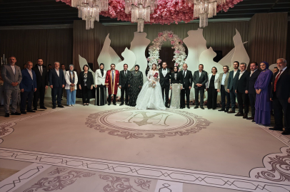 Ertan ve Eçe ailelerinin mutlu günü