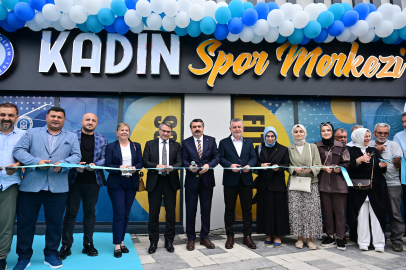 Bağlaraltı Kadın Spor Merkezi hizmete açıldı