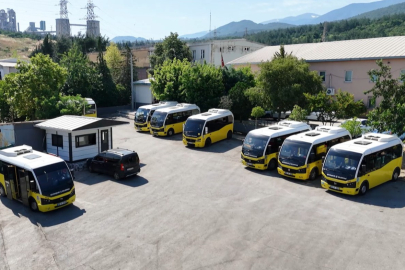 Kestel'de Yeni Mahalle Minibüs Durağı'na modern dokunuş